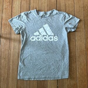 Gray adidas T - shirt